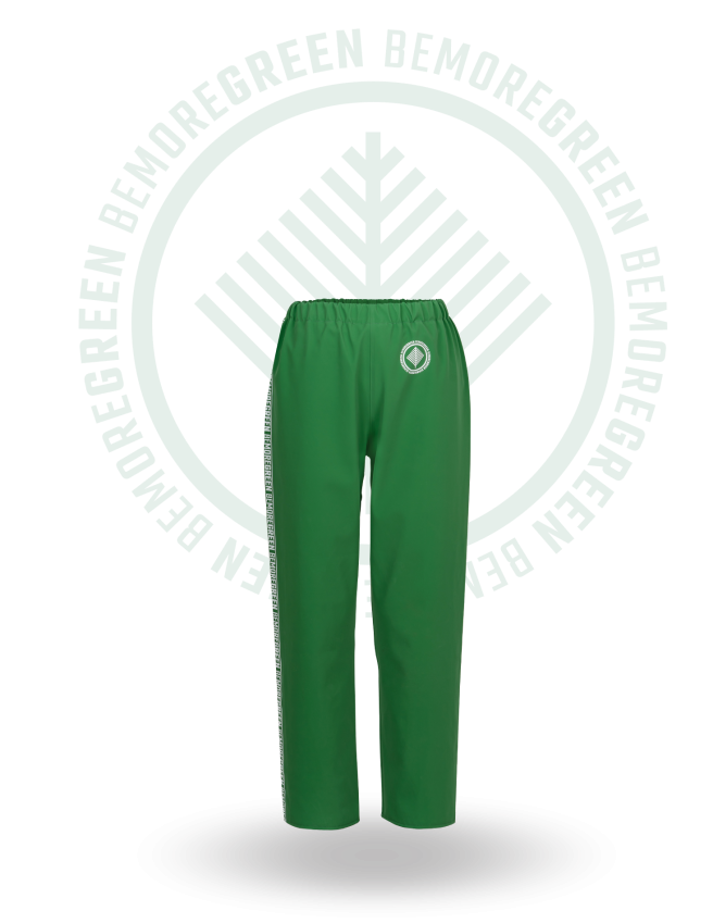 Be More Green - Eine perfekte, wasserdichte Hose mit Bund, die zu Jacken und Mänteln aus derselben Kollektion