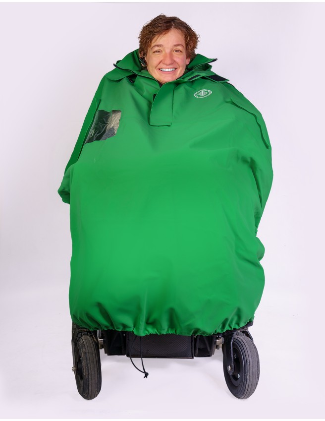 PONCHO FOR ELECTRIC WHEELCHAIRS MODEL 911