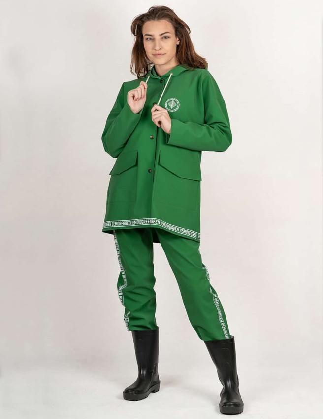 Women's waterproof jacket model 903 - BeMoreGreen